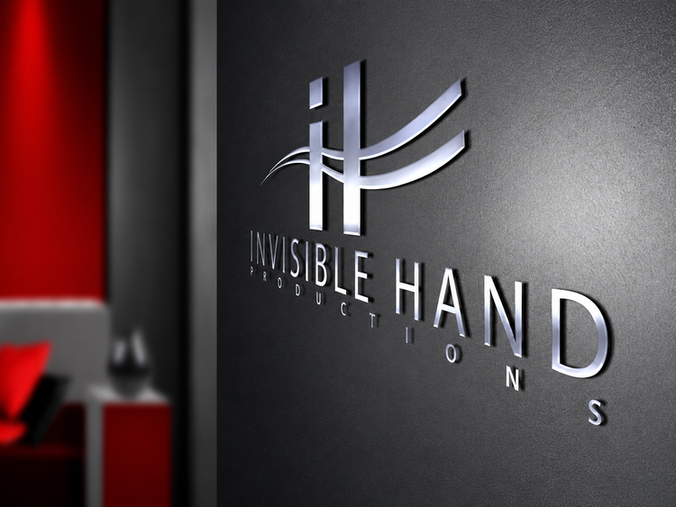 Invisible Hand Productions dimensional logo.