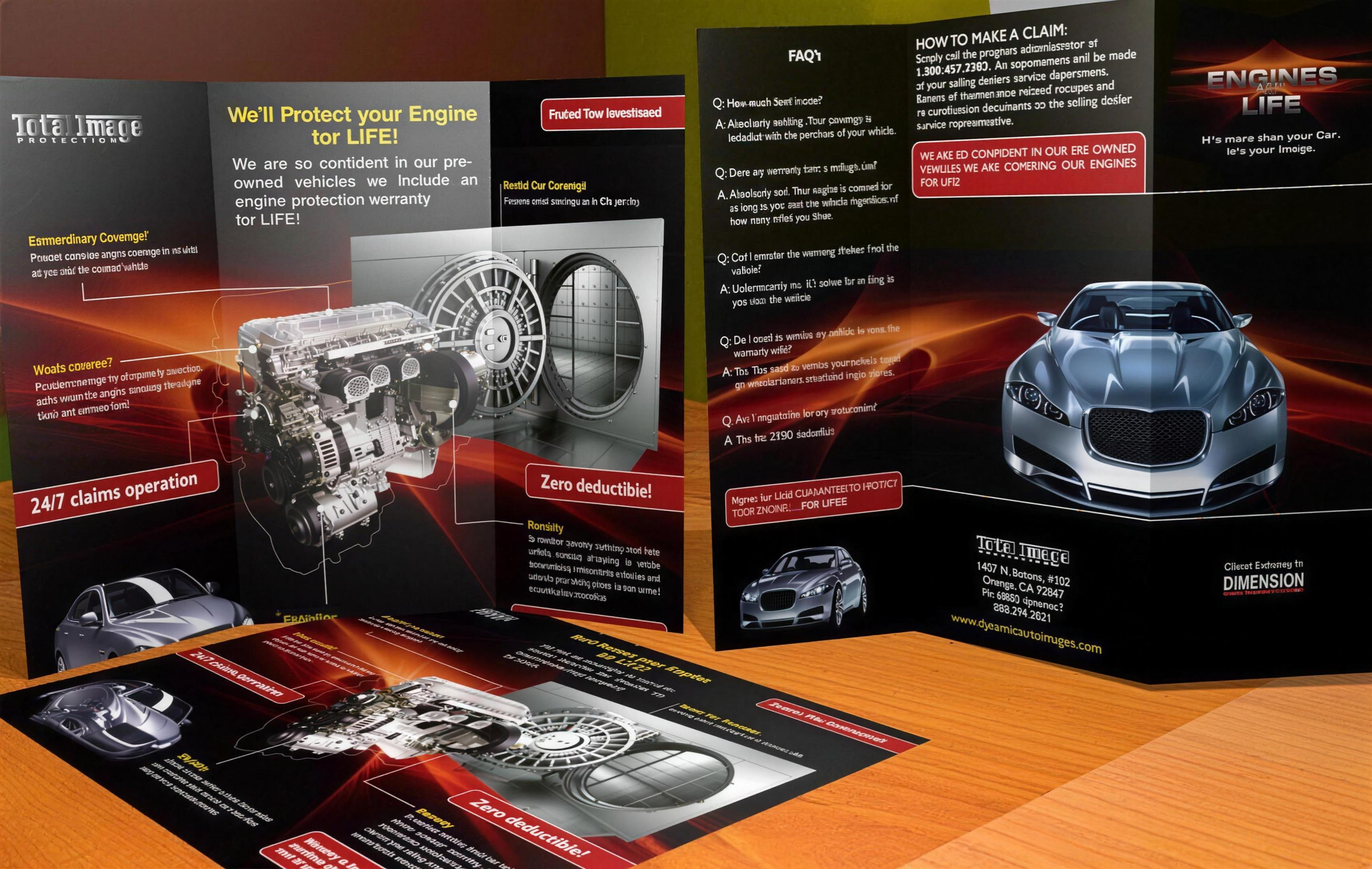 Total Image trifold brochure.